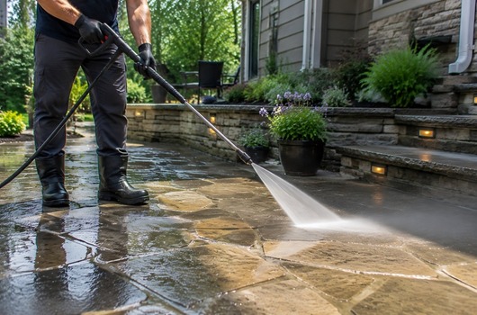 Pressure Cleaning for Driveways, Roofs, Pavers in Florida